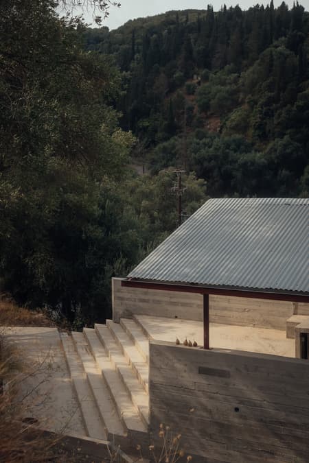 House in an Olive Grove